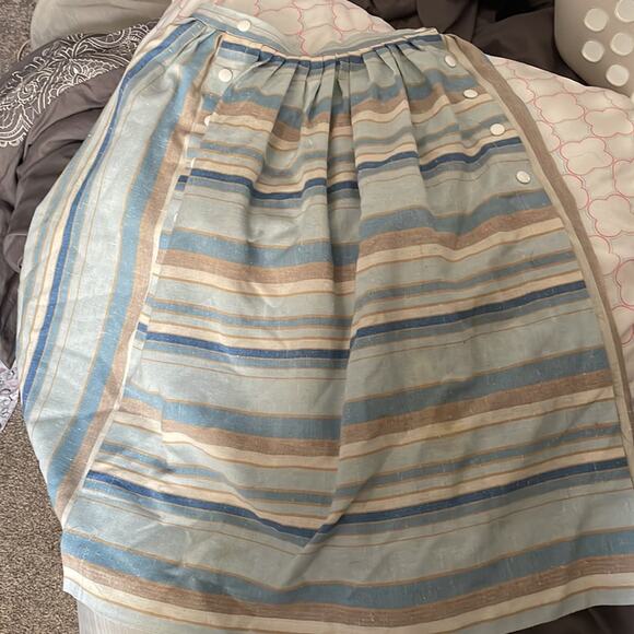 Blue Amsterdam stripe skirt - Picture 1 of 9